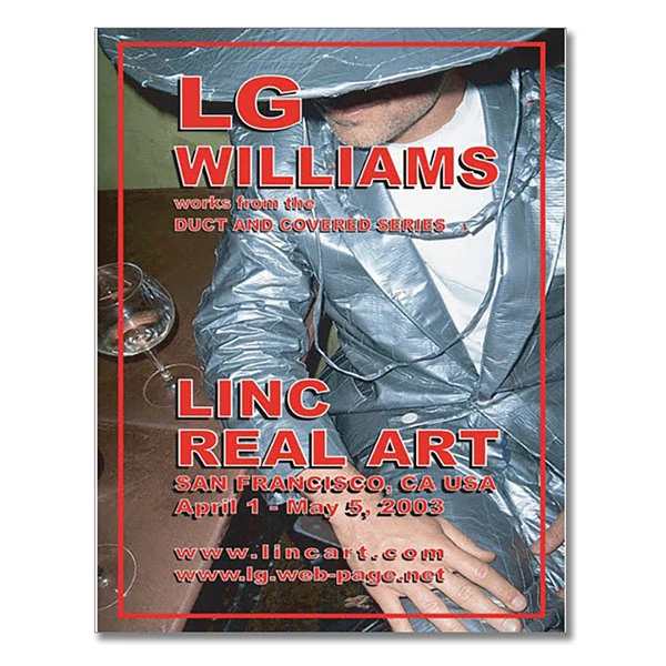 LG Williams, Duct And Covered Exhibition Poster, 2003, Limited Edition Poster.