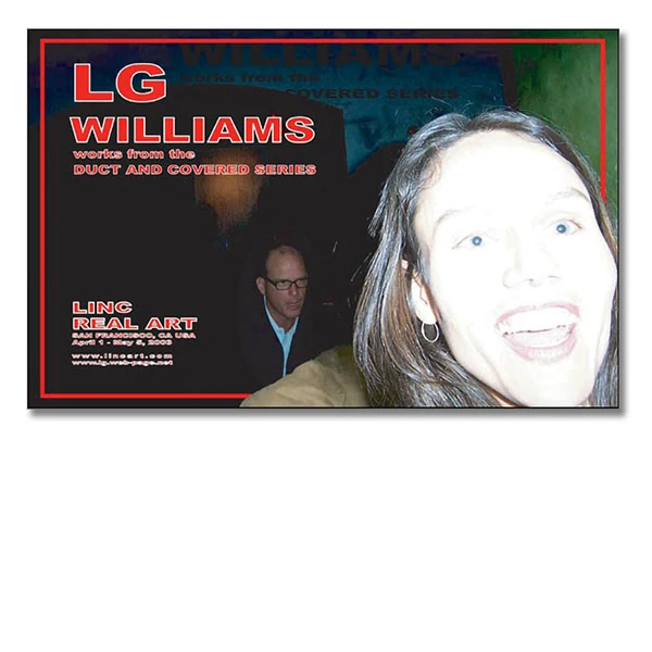 LG Williams, Duct And Covered Exhibition Poster, 2003, Limited Edition Poster.