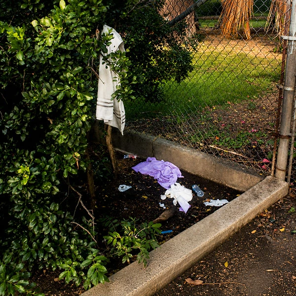 LG Williams, Dark Fucking Alley #1, 2009.