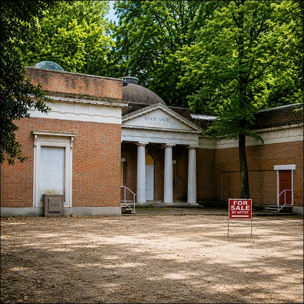 LG Williams, FOR SALE BY ARTIST (2011 La Biennale di Venezia, Venice Italy), 2011, C-Print Photograph.