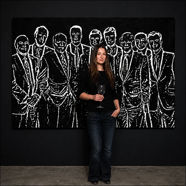 LG Williams, The Age of Impunity Or Consider This, 2012, House Paint on Canvas.