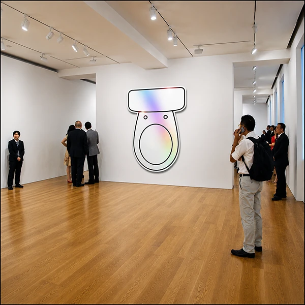LG Williams, Untitled or How To Fill A Room With Duchamps (Deck Chair On The Titanic for Schwabsky), 2014.