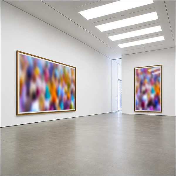 LG Williams, This Has A Nice Ring To It (L) and Grasp The Magnitude (R) from The One Big Blur or Pushing…, 2014, C-print.