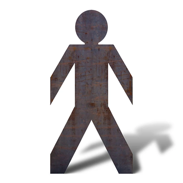 LG Williams, Cut-Out Figure, 2014, Height Variable.