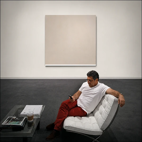 LG Williams, Will Self, 2014, Paint on Canvas.