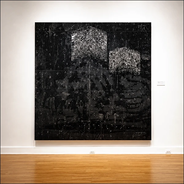 LG Williams, -16 SoCal MidRise #09, 2015, -16 SoCal MidRise #09, Mixed Media on Canvas.