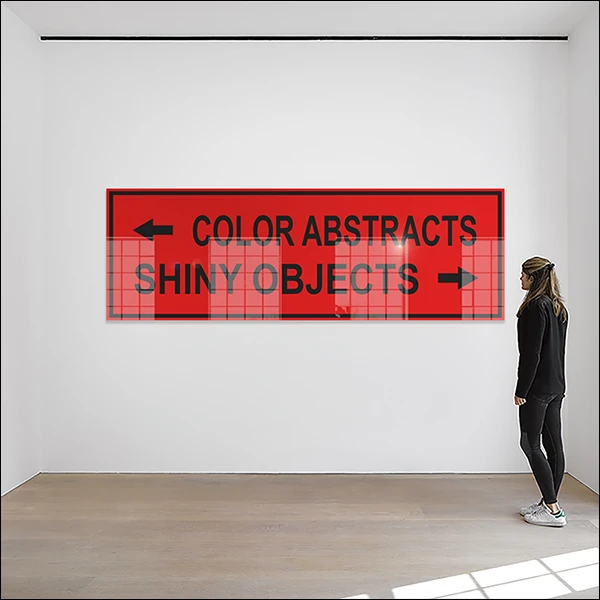 LG Williams, Color Abstracts / Shiny Objects, 2022.