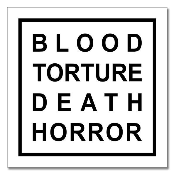 LG Williams, Blood, Torture, Death, And Horror, The Realms Of Mythlandia And Premenstrual Ritual, 2024, Limited Edition Lithograph.