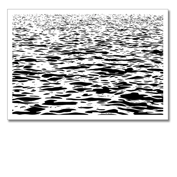 LG Williams, The Blind Leading The Blind #2, 2025, Limited Edition Woodcut.