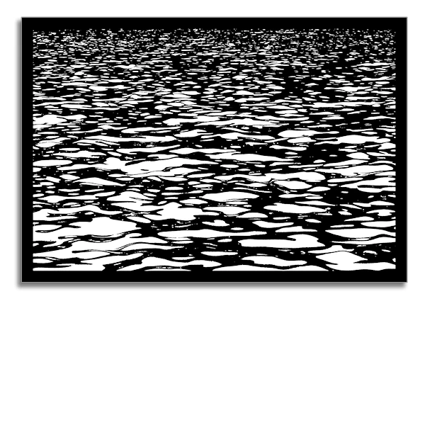 LG Williams, The Blind Leading The Blind #1, 2025, Limited Edition Woodcut.