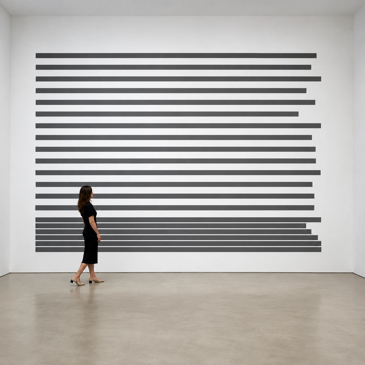 LG Williams, Redacted Dipylon Master, 2025, Latex on Wall.