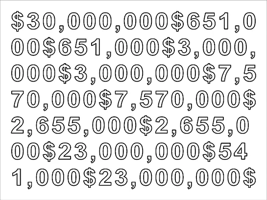 Subprime Quantitative Easing Portfolio #4 of 20, lithograph on paper