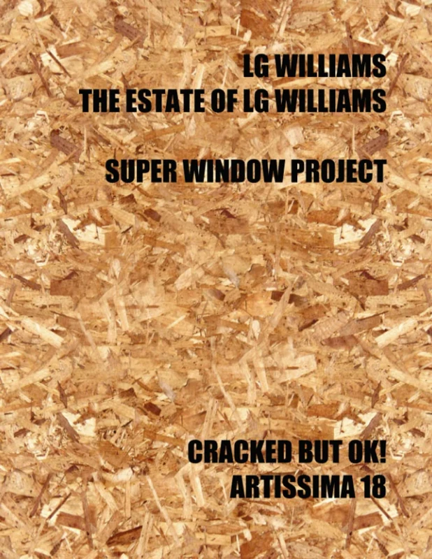 Cracked But OK! artist book cover, LG Williams, 2011