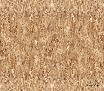 LG Williams, Cracked But OK! #14, 2011, chipboard sheet screwed to the wall