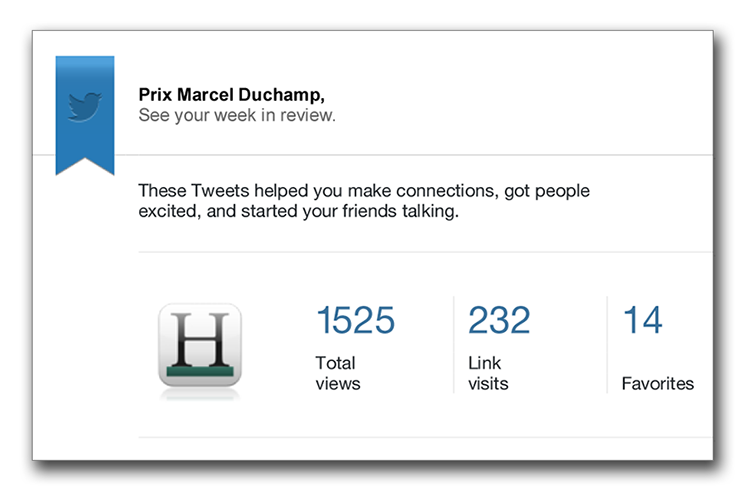 Twitter Prix Marcel Duchamp