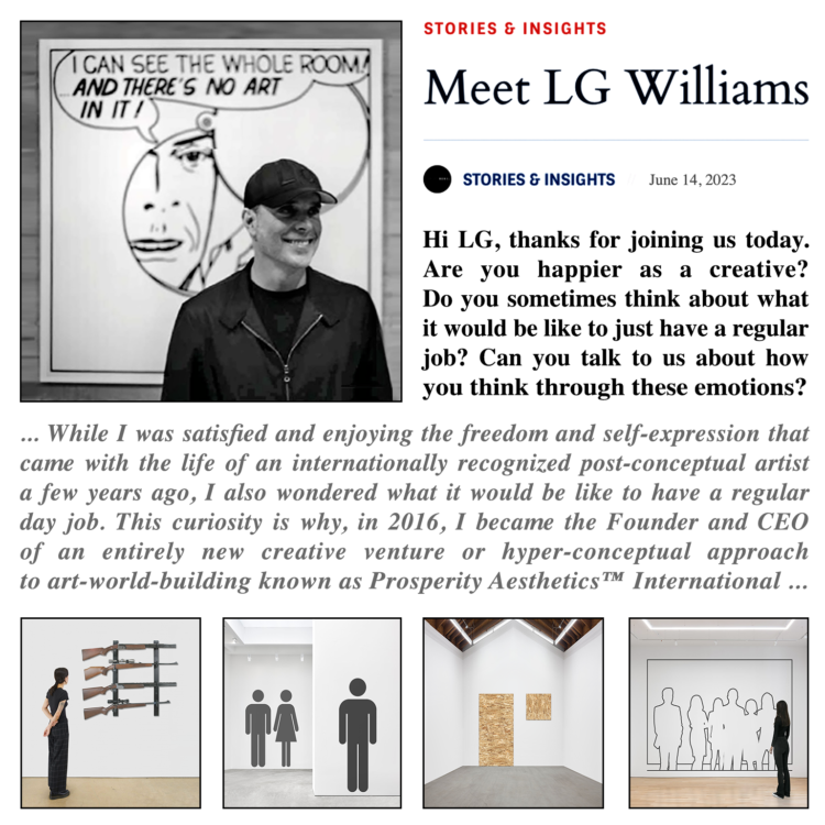 LG Williams Interviewed... (June 2023)