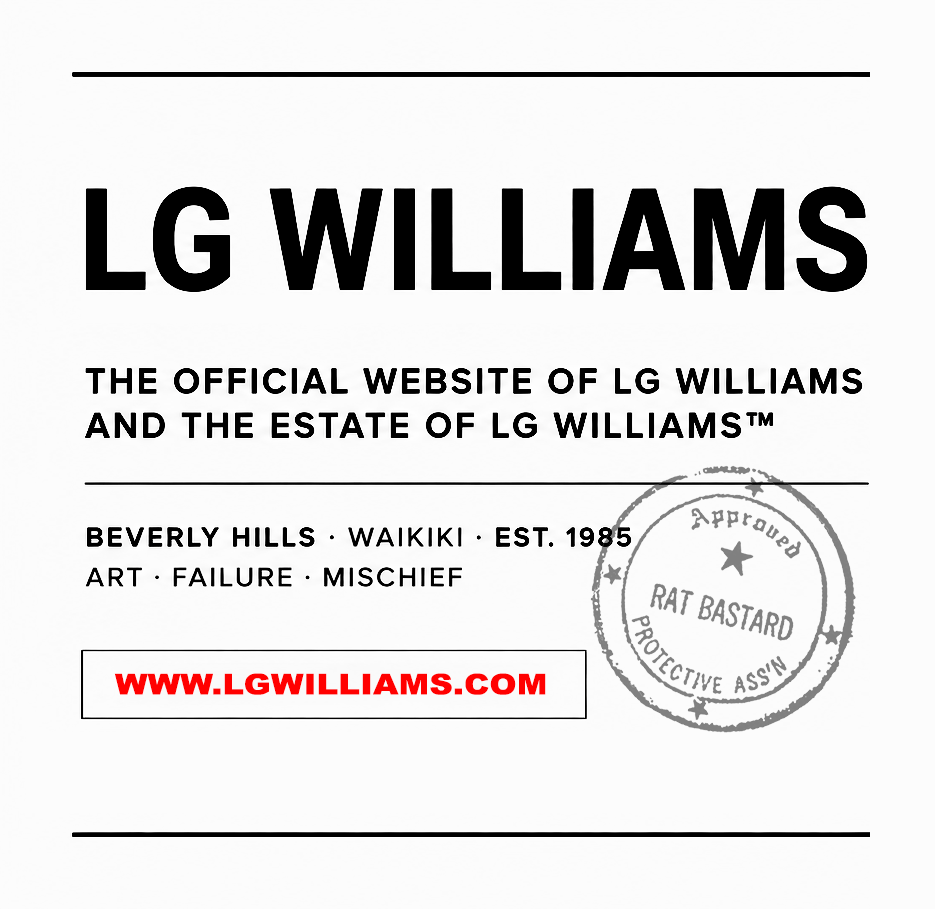 LG Williams official website social card