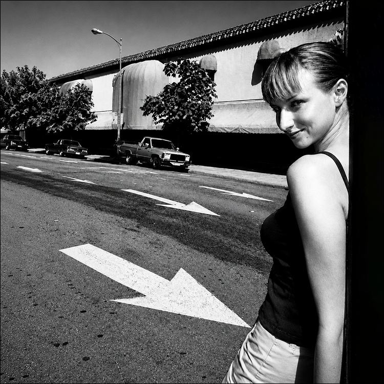 Becky in Los Feliz by LG Williams, 1995, 30 x 30 inch limited edition gelatin-silver print, edition of 10