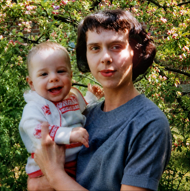 LG Williams with his mother, Dr. Sandra Carley